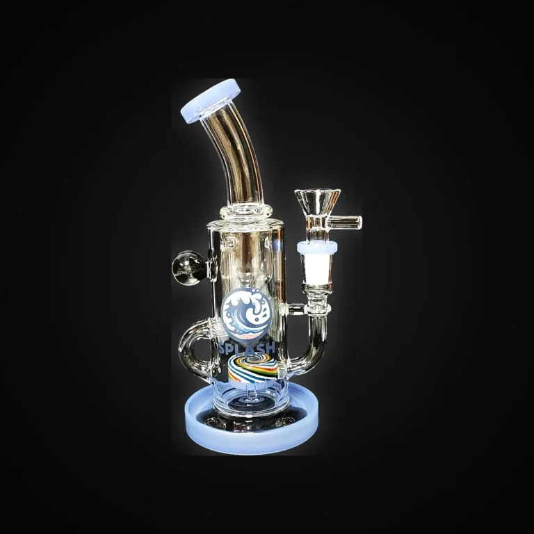 SPLASH BENT NECK RECYCLER MARBLE 8.3" UNBOXED