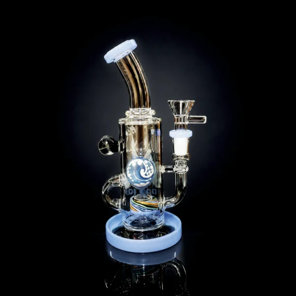 SPLASH BENT NECK RECYCLER MARBLE 8.3" UNBOXED