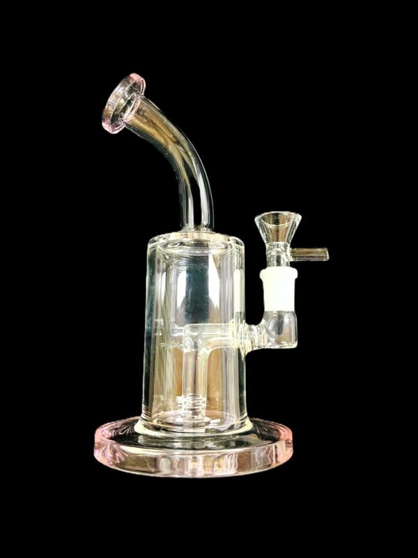 7.5-inch glass bent neck water pipe with inline percolator from IAC International.