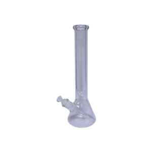 16-inch clear glass beaker water pipe with a 9mm thick design by IAC International.