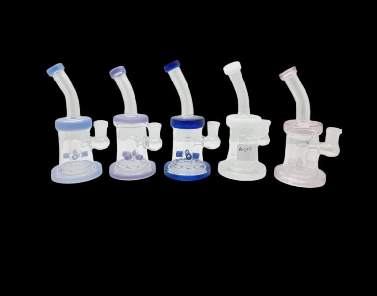 water pipe 7" Cut Glass asst