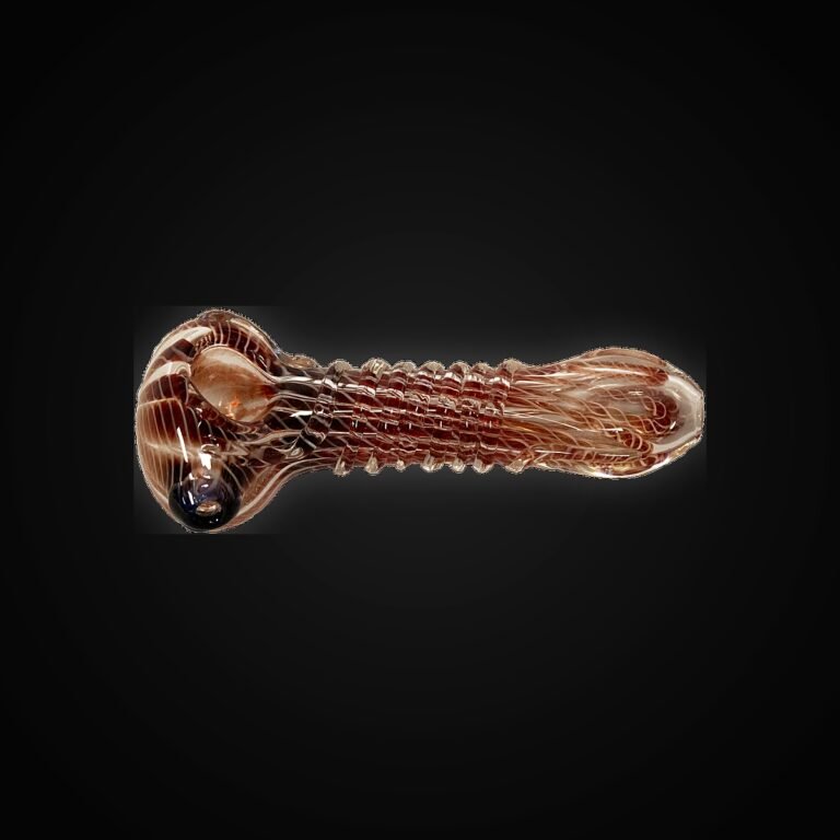 Heavy Twist Hand Pipe Various Colors Flat Mouth 5" ASST