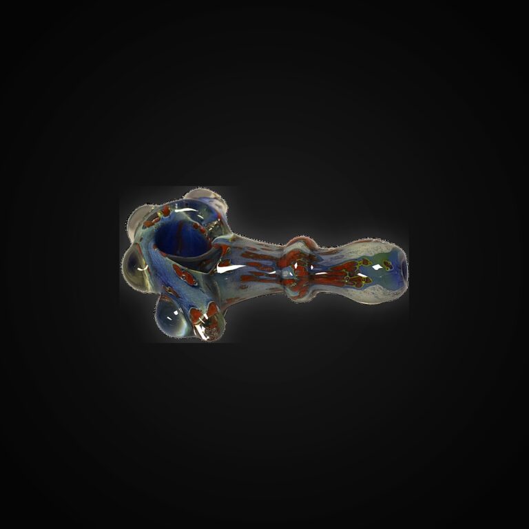 5" Heavy Multicolored Hand Pipe