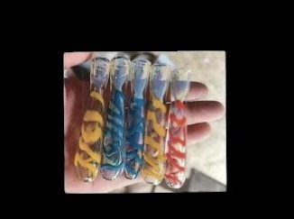 Glass Chilluls 3" asst