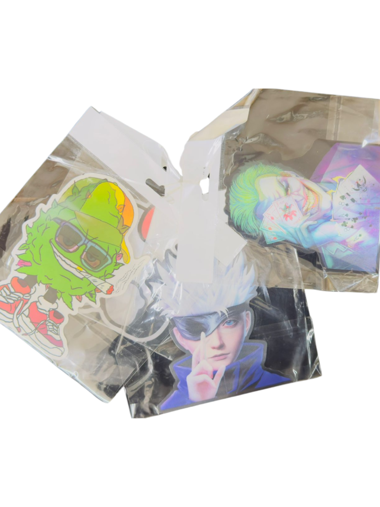 3D STICKERS 5X5 ASSORTED DESIGNS