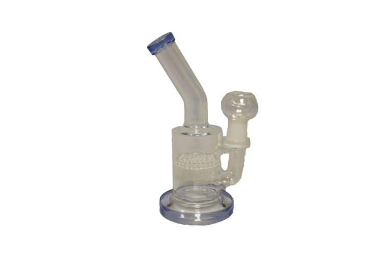 6" Bent Neck Honeycomb Waterpipe