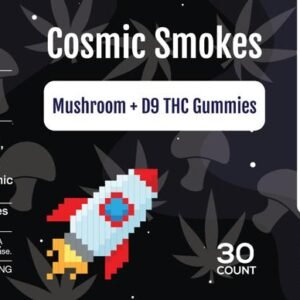 Cosmic Smokes D9 Mushroom 30-pack with 300mg total Delta-9 THC