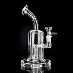 7.5" Bent Neck Inline Water Pipe