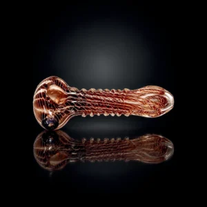 Heavy Twist Hand Pipe Various Colors Flat Mouth 5" ASST