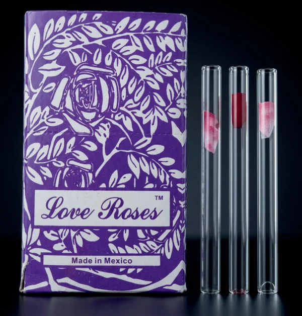Love Rose Tube 1 MM thick 36 PCs in a Purple Box