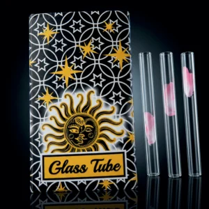 Love Rose 4" 25 pcs per box/10mm 2MM thick Black/Yellow Box