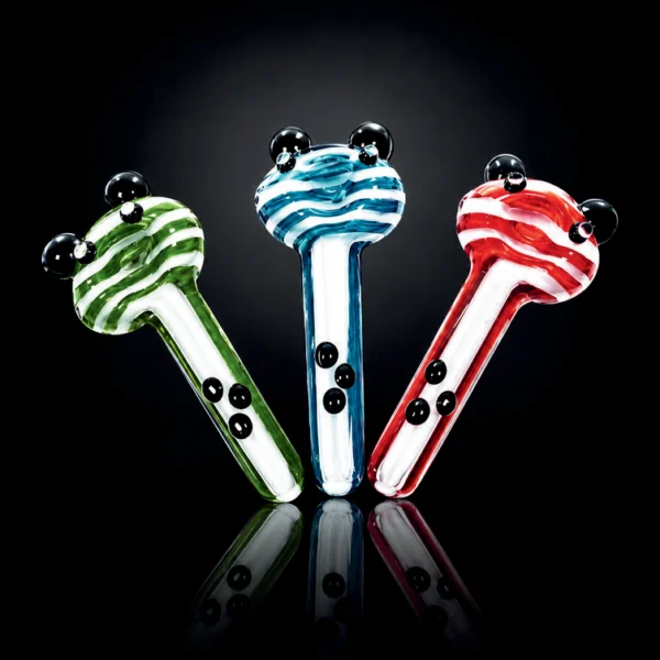 Glass Pipe Artistic Design 5' asst