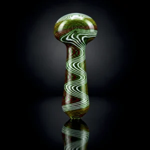 Artistic Sticker Hand Pipe 5" 3 asst