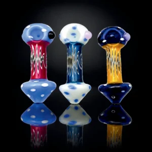 Full color tube with china sticker 5"