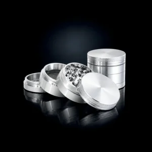 1.25" Silver 4 Part Grinder