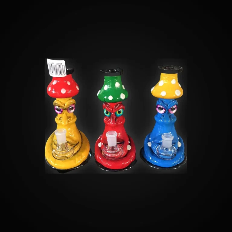 WATER PIPE W/3D RESIN 8"