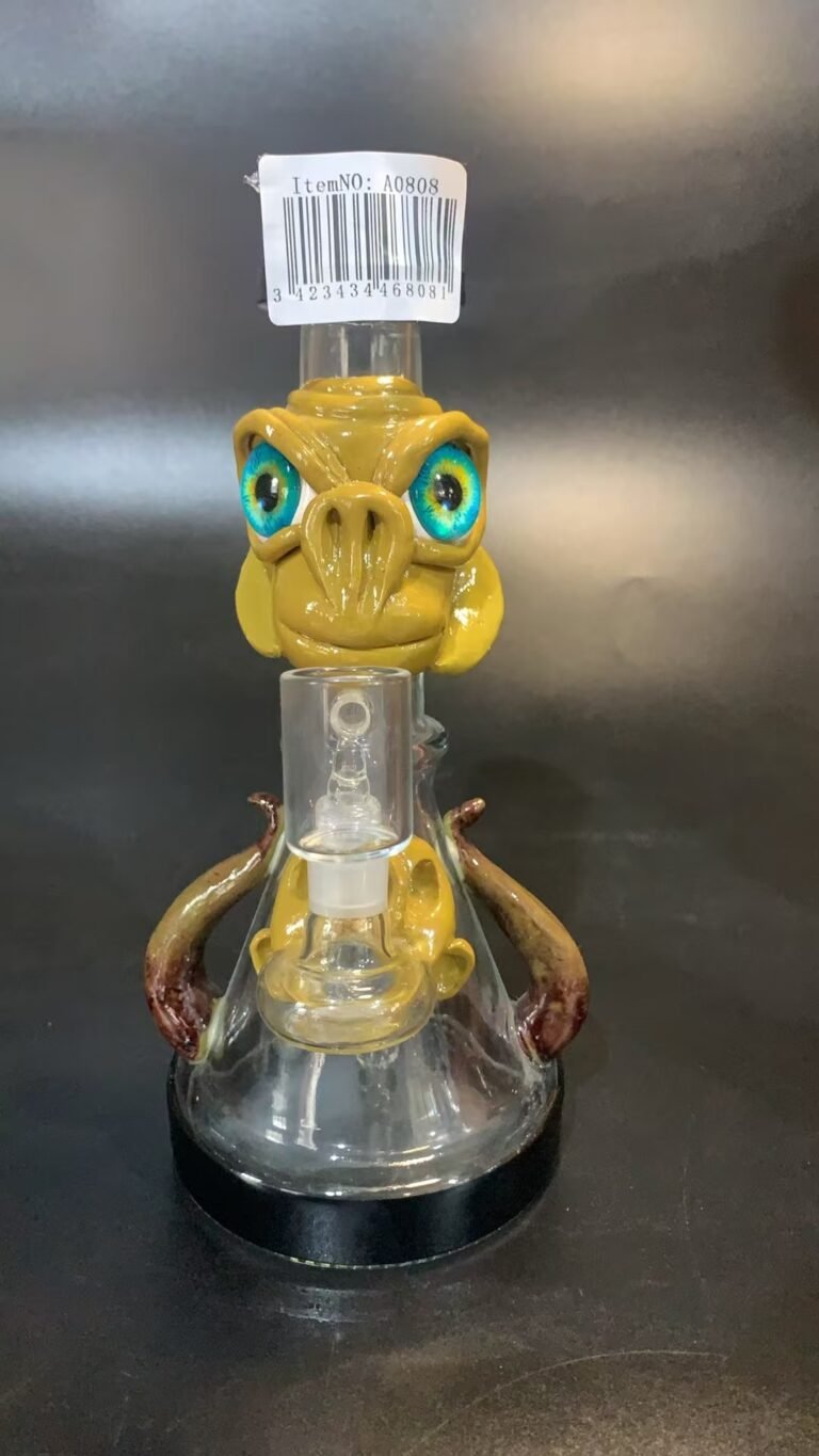 WATER PIPE W/3D RESIN 8.5"