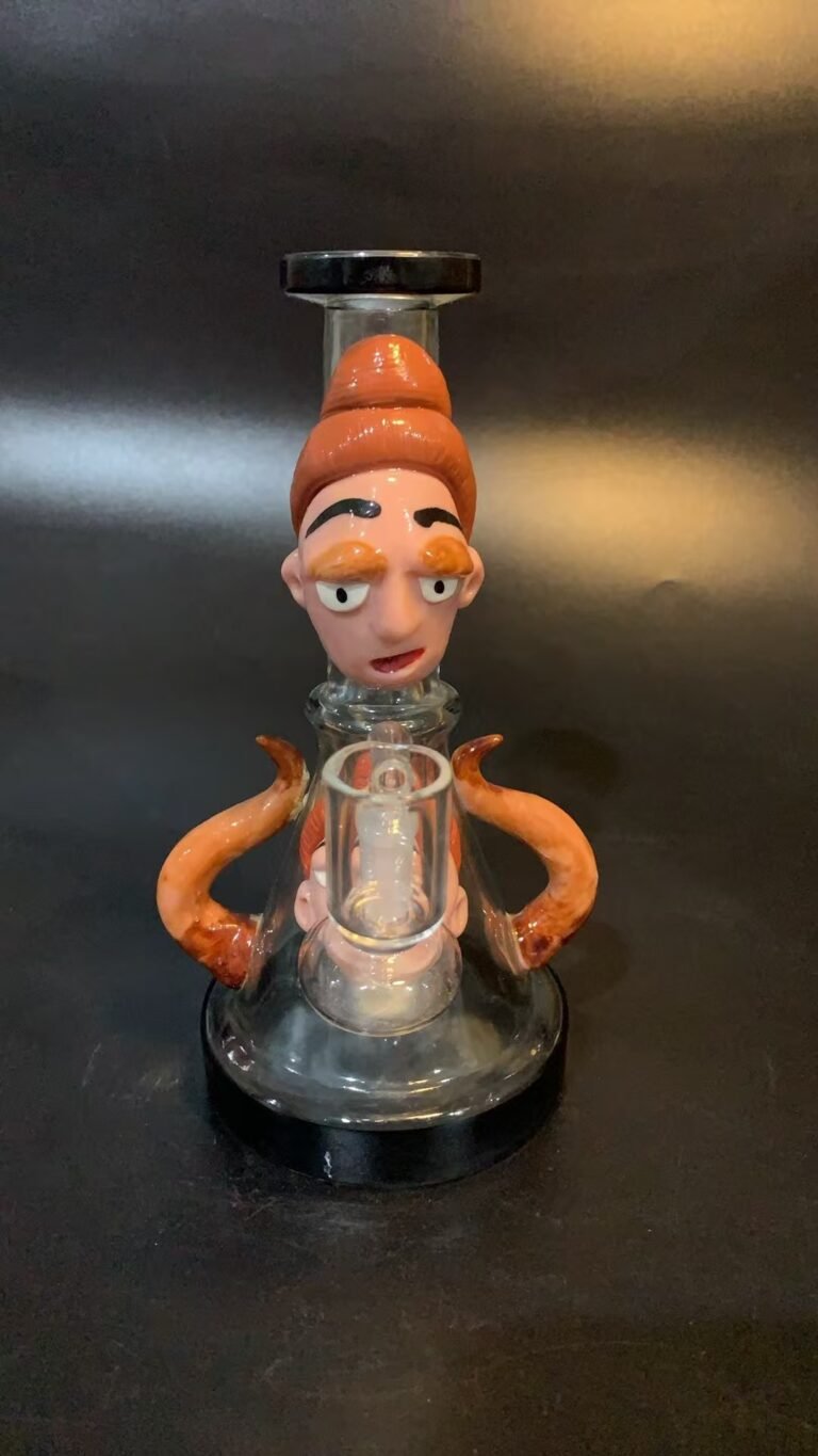 WATER PIPE W/3D RESIN 8.5"