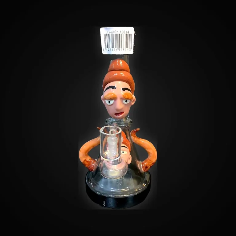 WATER PIPE W/3D RESIN 8.5"