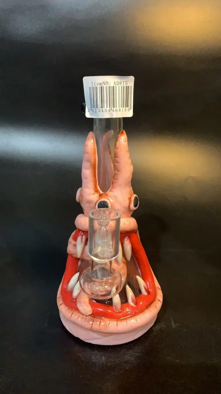 WATER PIPE W/3D RESIN 8.5"