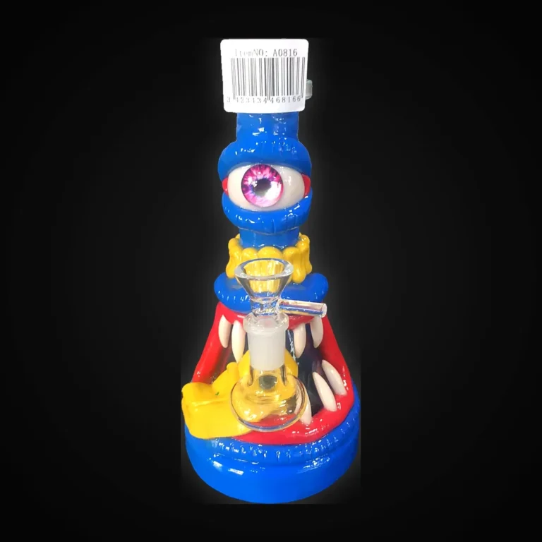 WATER PIPE W/3D RASIN 8.5"