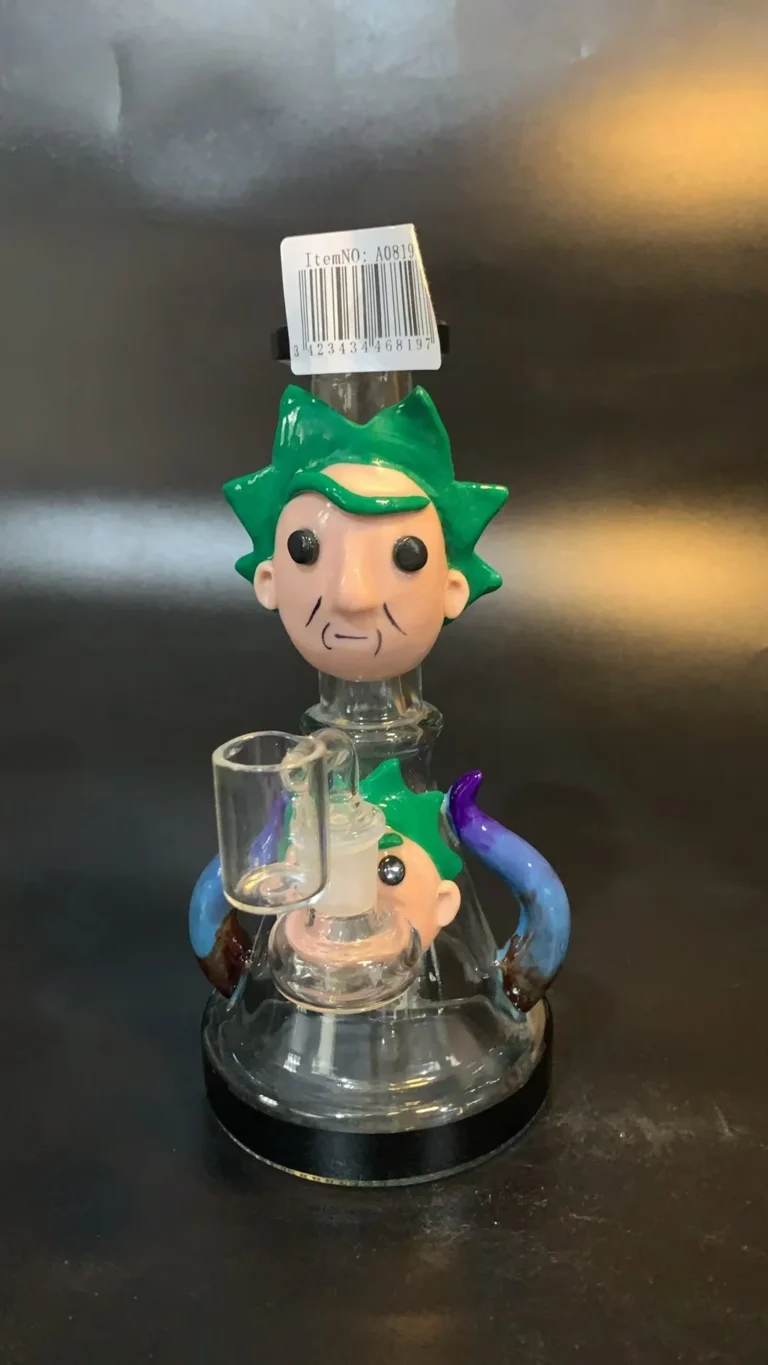 WATER PIPE W/3D RESIN 8.5"