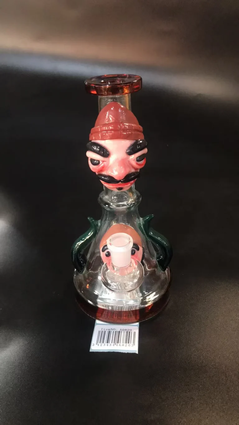 WATER PIPE W/3D RESIN 8.5"
