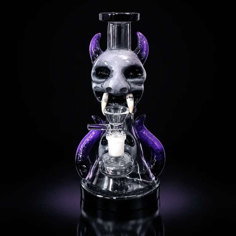WATER PIPE W/3D RESIN 8.5"