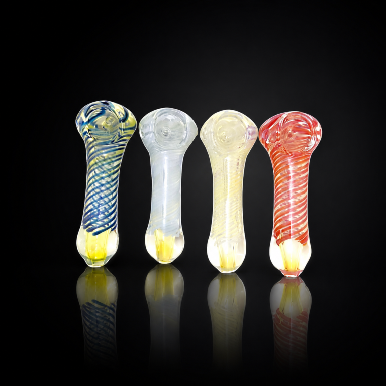 Glass Pipe 3" Asst colours