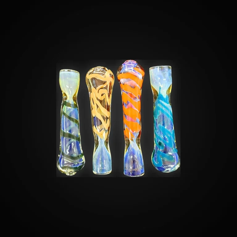 Glass Chillums 4" asst