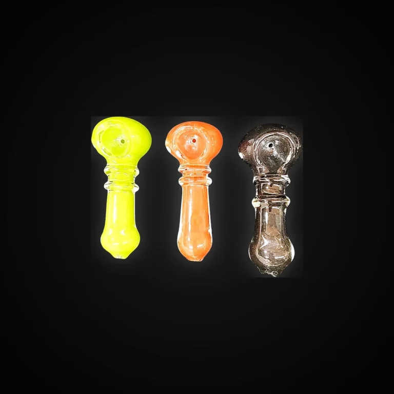 Glass pipe Fancy 3" 3 Asst