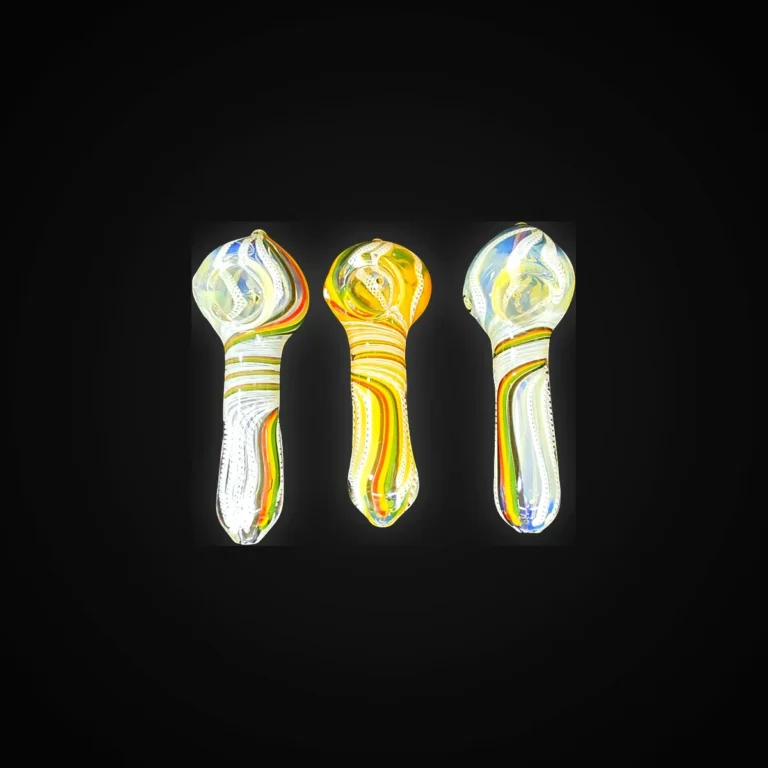 Glass Pipes 4" Fancy 3 asst