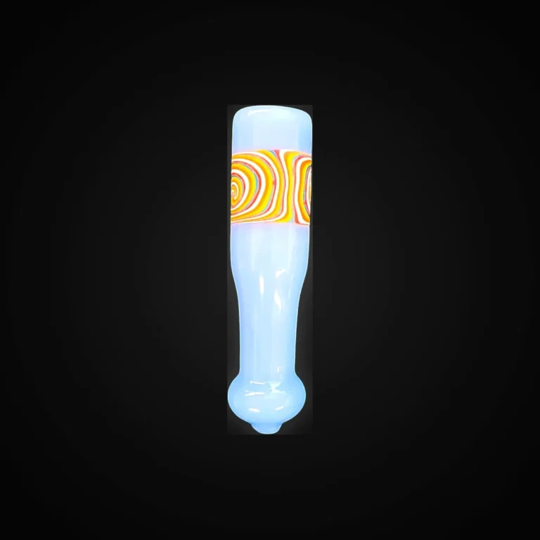 Glass Chillums Artistic 4" 3 asst