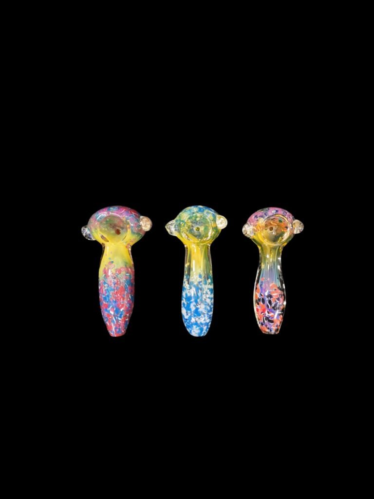 Glass Pipe 3" 3 Asst