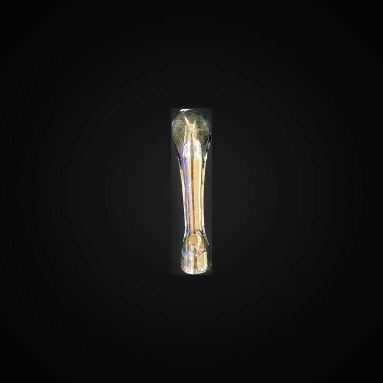 GLASS CHILLUMS 3" ASST COLOURS