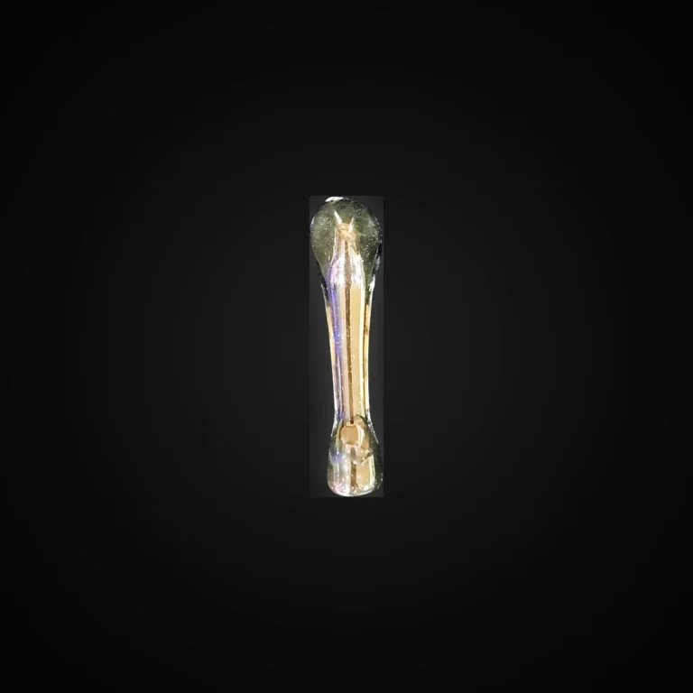 GLASS CHILLUMS 3" ASST COLOURS