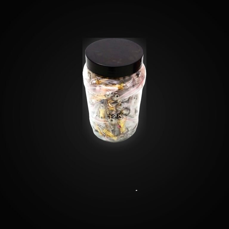 Jar of metal pipe 3" 72 PCs