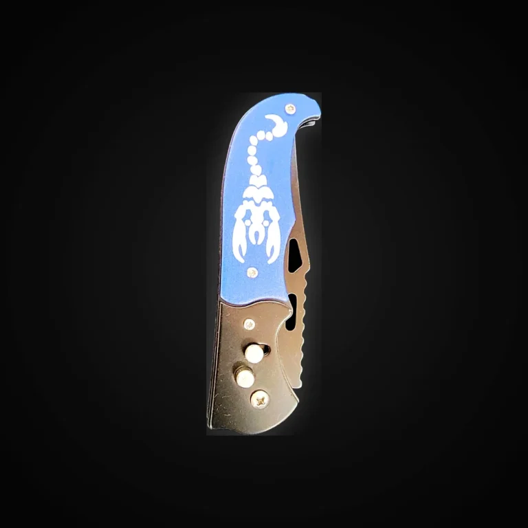 Knife 8" Scxorpian design asst