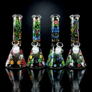 Waterpipe - 10in - Beaker Base - Aliens - Asst. Designs