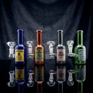 Waterpipe - 6in - Novelty Bottle - Assorted Logo - Assorted Colors