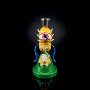 Waterpipe - 8.5in - Spiked Cyclops 3D Resin Design