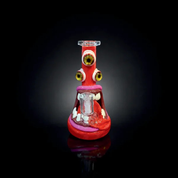 Waterpipe - 8.5in - Stacked-Eye Creature 3D Resin Design