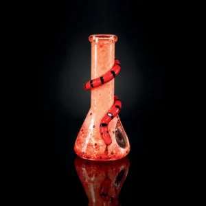 Handpipe - 5in - Polyresin 3D - Coral Snake - Assorted Colors