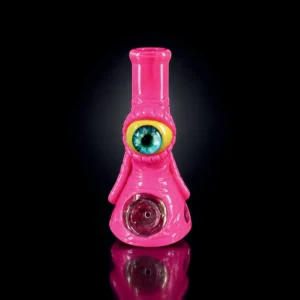 Handpipe - 5in - Polyresin 3D - Alien Cyclops - Asst. Colors