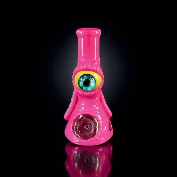 Handpipe - 5in - Polyresin 3D - Alien Cyclops - Asst. Colors