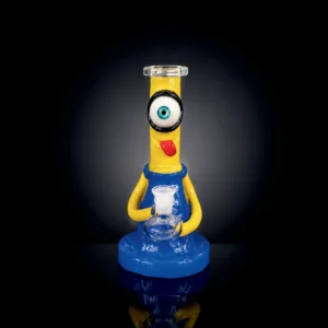 Waterpipe - 8.5in - Minion-Style 3D Resin Design