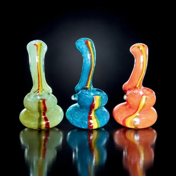 FUMED Bubbler 6" 3 asst / 3 Inner