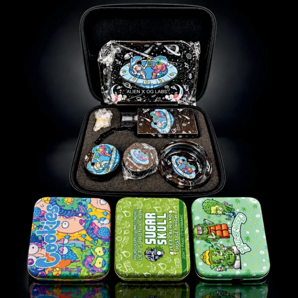 SMOKING SET 4 PCS ASST gift set