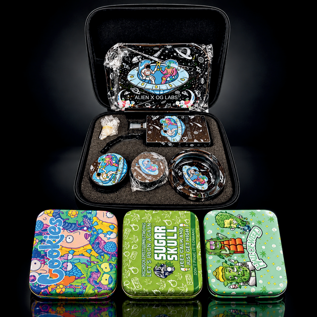 SMOKING SET 4 PCS ASST gift set