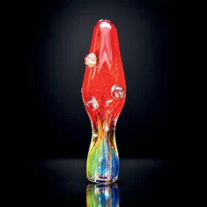 Glass Chillum 3" 4 Asst